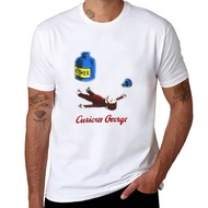 New Curious George Breathes In Ether Tshirt Plain Tshirt Animal Print For Designer T