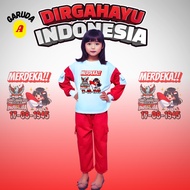MERAH Latest August Children's Suits 2025 Children's Sets 17 An August 2025 Bj Ank Hut Ri 17 August 