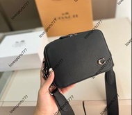 🌟官網授權商家🌟蔻馳 coach相機包 斜挎包 男士小方包雙拉男士單肩包