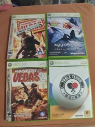 Xbox 360 遊戲合集 (Ace Combat, Rainbow Six, Table Tennis)