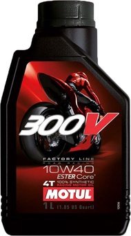 Dầu xe máy motul 300v 10w40