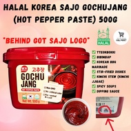 SAJO GOCHUJANG 500G HALAL KOREAN HOT PEPPER PASTE SPICY FERMENTED CHILI PASTE FOR BIBIMBAP TTEOKBOKK