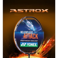 YONEX ASTROX 100 ZZ FULL CARBON ISOMETRIC BADMINTON RACKET ( RANDOMLY STRUNG COLOR)