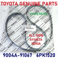 Ribbed Belt 6PK1520 New Avanza New Xenia Dual VVTi 1300cc 1NRVE F653 1500cc 2NRVE F654 New Rush New 