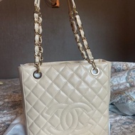 CHANEL PST米金托特包