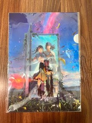 鈴芽之旅 A4 File + 明信片