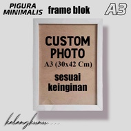 Print photo custom photo 17R 30X42 cm jumbo frame fiber frame block
