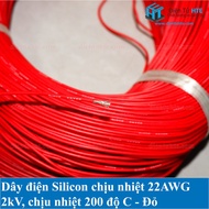 5 meters of super soft heat-resistant silicone wire 22AWG - 18AWG in many colors [HTE Quy Nhon CN2]
