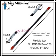 Mesin Rumput Sum328 BG328 Flexible Shaft Outer Set Brush Cutter FR3001 Tanika Taneka Okazawa Ogawa Kasei Stihl Victa NKT