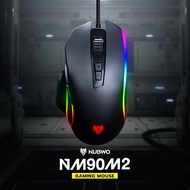 เมาส์เกมมิ่ง Nubwo Gaming Macro Mouse NM-90M NM-90M2 เมาส์ เมาส์มาโคร ประกันศูนย์ 1ปี เม้าส์ Oberon