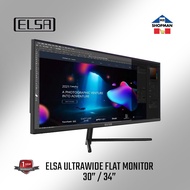 ELSA 30G1 P 30" 100hz 1080p / 34G1 34" 120hz 1440p UltraWide Gaming Monitor Wide 30G1P