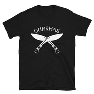 Gurkhas Nepali Soldier British India Nepal Kukri Knife Army Royal Rifles T Shirt top tee