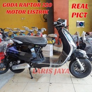 Motor listrik vespa goda 220 golden raptor SEPEDA MOTOR LISTRIK VESPA