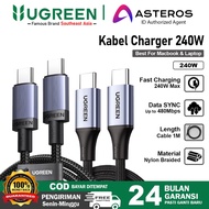 UGREEN Type C to Type C Fast Charging Cable 240w Nylon Braided