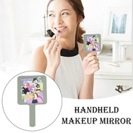 Gothic Fantasy Square Makeup Mirror - Portable Handheld Vanity Mirror With Cute Cartoon Design, Z1l0