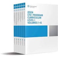 CFA 2024 Level 1 Volume 1-6 (CFA Program Curriculum Level I Box Set)