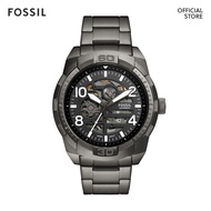 Fossil Men's Bronson Smoke Stainless Steel Watch ME3255