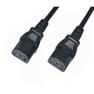 IEC 320 UPS PDU C13 to C13 Female to Female 10A 250V Computer AC Power Cord Short Extension Cable 0.