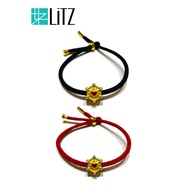 LITZ 999 Gold Charm with Bracelet (24K) EPC0495R-AB <1.40g+/->