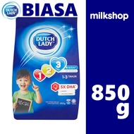Dutch Lady 123 BIASA 850g GUM 1+ Plain Asli Original Ori Susu DutchLady Baby Step 3 Ducth 9556166010