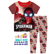 Ailubee Kid Pajamas A1538~ Spiderman