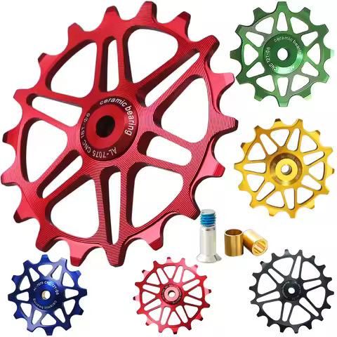 12T 14T 16T 18T Jockey Wheel Rear Derailleur Ceramic Pulley Road Bike Guide Roller For Shimano Sram