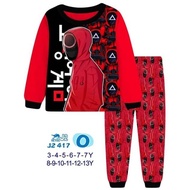 J2 417O Kid Pajamas ~ Squid Game