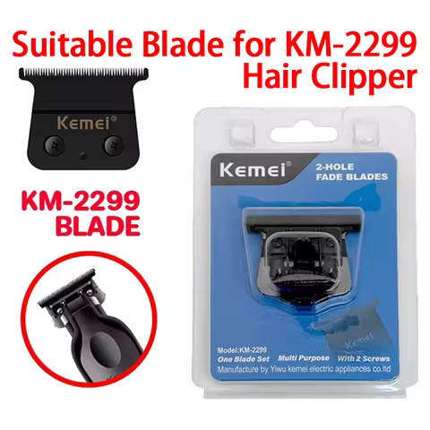 Kemei Original Replacement Blade for Kemei KM-2299 Clipper Professional Hair Trimmer Cutting Knife H