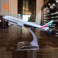 Emirates Airlines Boeing 777 Aircraft Model B777 Airplane Plane Diecast Solid Metal Aviation Toy
