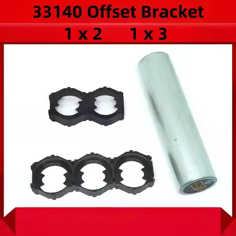 33140 Lifepo4 Offset Battery Holder Bracket 32.5mm Aperture 2X1 3X1 Anti Vibration Assemble for Diy 