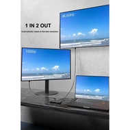 4K 60Hz 1x2 1x4 HDMI Splitter Vs 3x1 4x1 5x1 HDMI Switcher PC To TV Display Adapter Video Converter