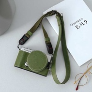 Suitable for Olympus EM10lll Camera Case em10 Fourth Generation Protective Base om5 Leather Case EP7