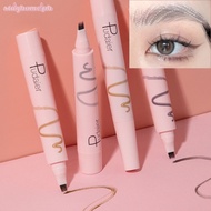 4 Points Waterproof Eyebrow Pencil - Long-Lasting & Smudge-Proof Fine Sketch Liquid Eyebrow