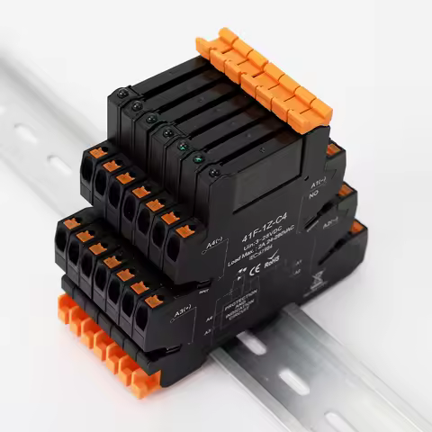 DC control AC slim interface solid state relay module din ssr slim relay DC control DC 41F-1Z-C2/C4 