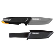 TOUGHBUILT Tradesman Knife + Sheath 4-inch Titanium-coated Stainless Steel Blade Durable&Portable Ut