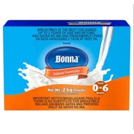 ◈ bonna 0 6 months ◈ ✹WYETH Bonna 0-6 months 2kg Infant Formula Powder Milk Drink Bona✷