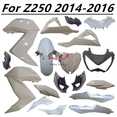 Unpainted Fairing Bodywork Injection Accessories Plastic parts Components Motorcycle For Z250 2014 2
