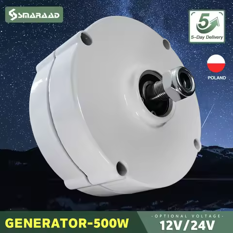 PMG 500w Wind Turbine Generator 12V 24V 750 Rpm AC DC Power Magnetic Dynamo Water Turbine Hydro Alte