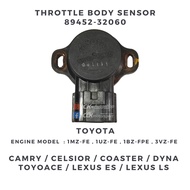89452-32060 TPS Sensor - Toyota 1MZFE 1UZFE 1BZFPE 3VZFE 4VZFE for Celsior Coaster Dyna Toyoace LEXU