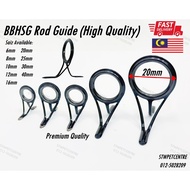 BBHSG Guide High Quality (Black) Stainless Steel Rod Guide Cincin Rod Guide
