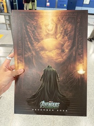 [送A3套] 香港版 100%正版 2D 普通場 特殊工藝 Avengers 5 Doomsday 復仇者聯盟 5 末日降臨 官方電影海報 Poster Doctor Doom 末日博士 Iron M