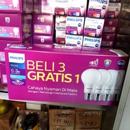 PHILIPS LED Lamp 6W Bulb 6W watt WHITE Bulb 6watt MyCare white