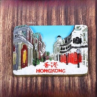 Magnetic Taiwan Travel Souvenir Fridge Magnet 3D Relief Building Landscape Purple Hawthorn Flower De