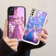 YZ-89Princess Elsa on the run Cool Casing for OPPO Realme A53S A53 A54S C17 A33 A11S C75 A16s 7I A16