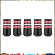 5Pcs Golf Ferrules for 0.355 Tip Irons Shaft Sleeve Adapter Ferrule Golf Iron Club Ferrules Replacem