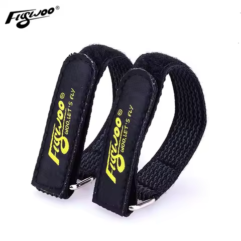 Flywoo 2Pcs Kevlar Battery Strap W/ Woven Rubber Grip & Metal Buckle - 20mmx200\20mmX250