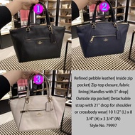 (((Ready Stock) ♞,♘79997 Coach Ladies Shoulder Bag Handbag