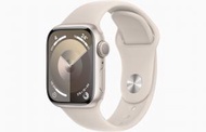 Apple - Apple Watch Series 9 GPS 45mm M/L 運動錶帶 - 星光色