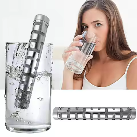 Alkaline Water Stick Ionizer for Alkaline Water Production Stainless Steel Drinking Water Enhancer f