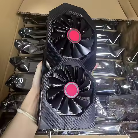 High Grade Rx 590 8gb Gddr5 Video Card Rx590 Rx 580 De 8gb Used Gaming Gpu Graphics Cards